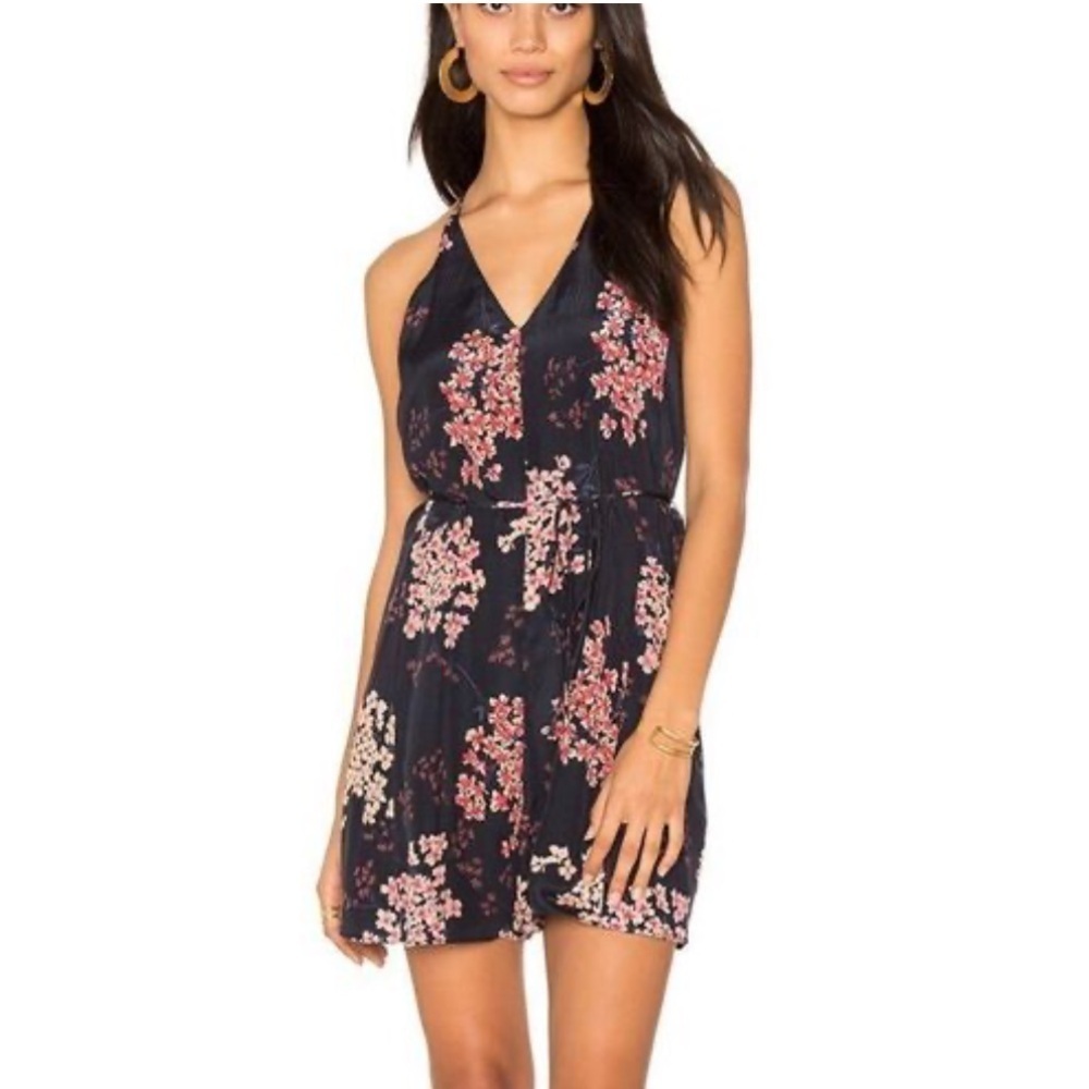 Rebecca Taylor Silk Phlox Print Floral Dress - Size 2